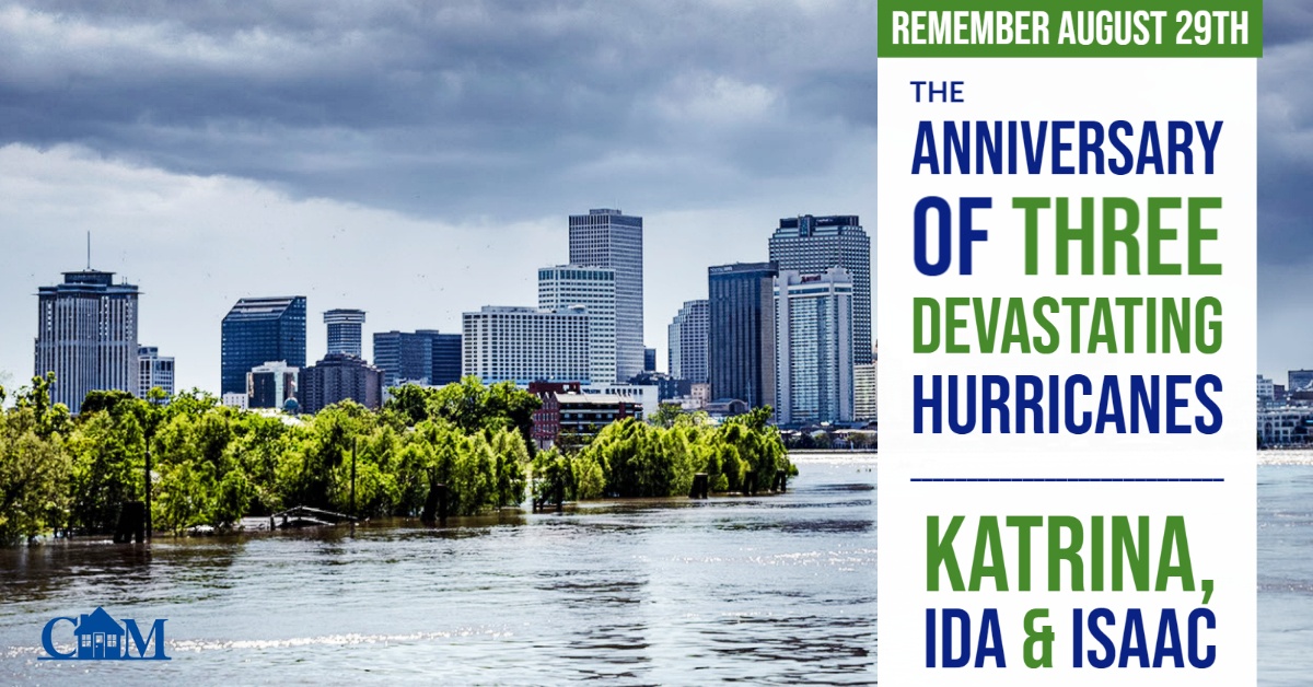 Remembering The Anniversary Of Hurricanes Katrina, Ida, & Isaac