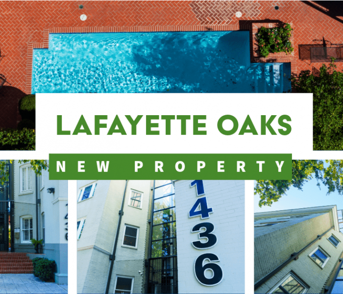NEW PROPERTY - Lafayette Oaks